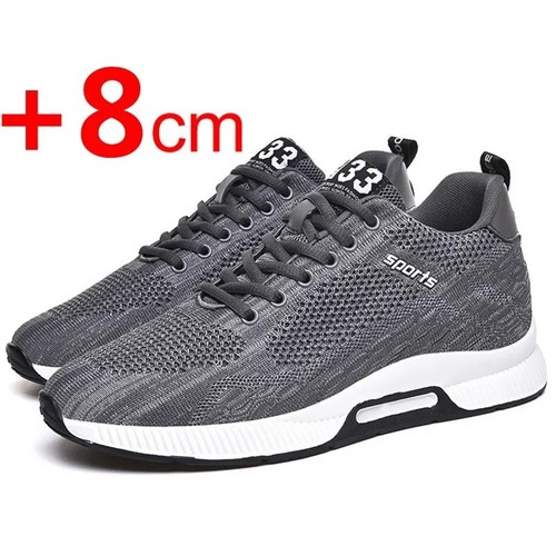 Men elevator sneakers - elevator, 6cm