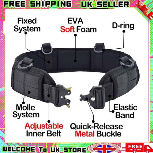 Tactical molle waisted belt - tactical,