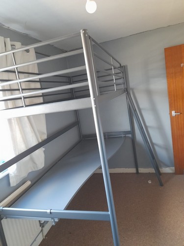 Ikea svarta high sleeper - high,