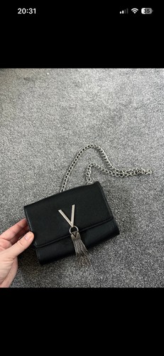 Valentino small black - small, shoulder