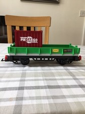 Playmobil  4017 LGB G Scale Railway Train Green Open Wagon 1 Container