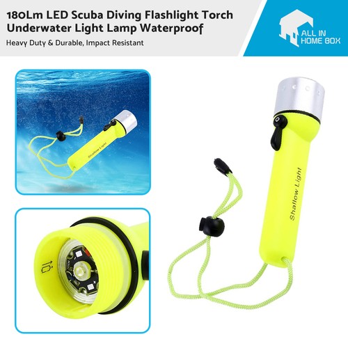 Led scuba diving flashlight - led,