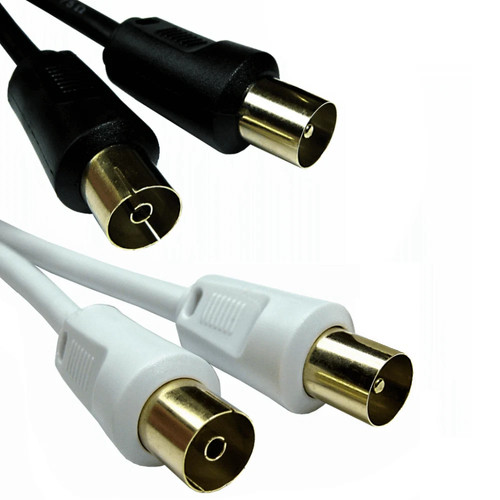 Aerial extension cable - tv, male