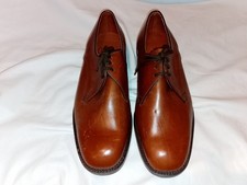 LOAKE  Qualitone Gents Leather shoes BROWN  UK 9.5, Itshide Sole. Free Postage.