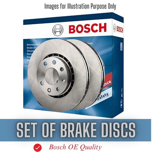 Brake discs rear fits lexus - discs,