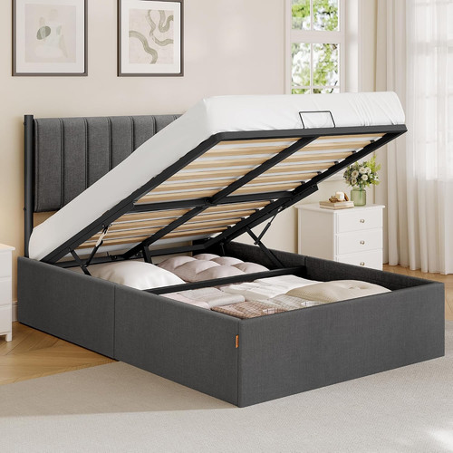 Luxury ottoman storage bed - storage,