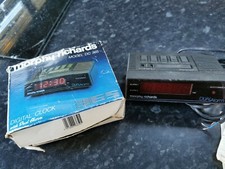 Vintage Morphy Richards Rare 3 Band Alarm Clock Radio - Fully Tested And Working