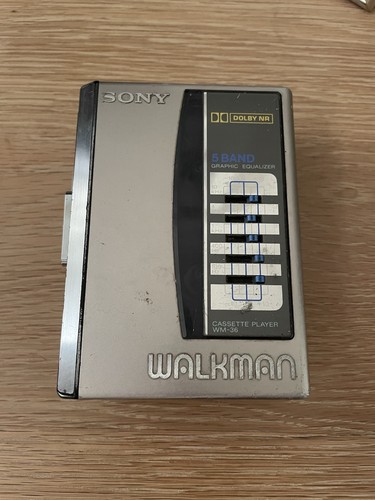 Sony walkman cassette - wm-36,