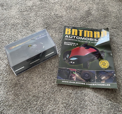 Eaglemoss batman automobilia - eaglemoss,