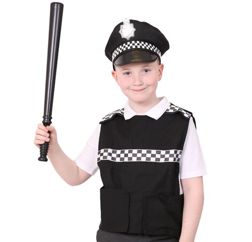 Police vest hat child - child, fancy