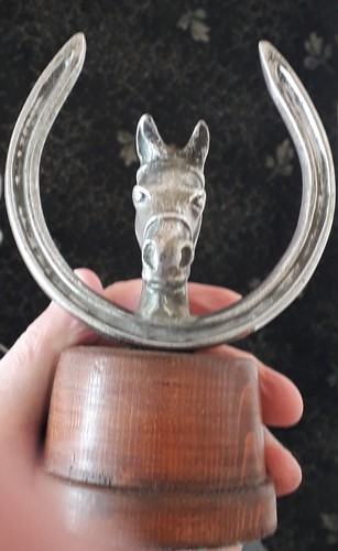 Horse head and - and, horseshoe