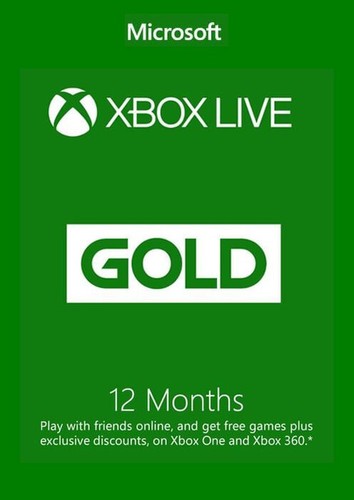 Month xbox live gold - 12,