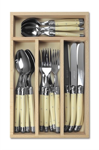 Laguiole piece cutlery set - piece,
