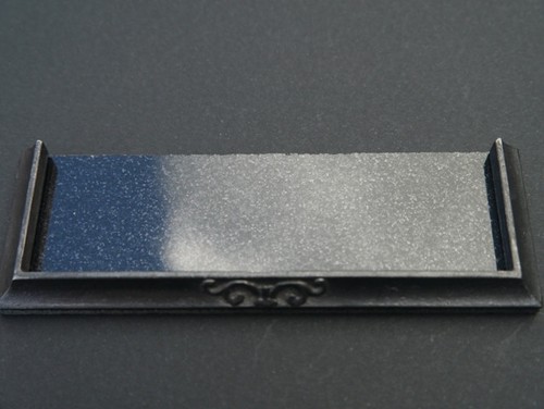 Real black granite - granite, fireplace