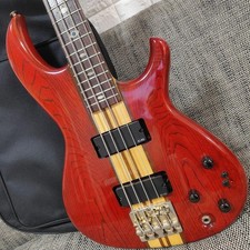 ARIA PRO II SB-RSZ EMG Red W/Gig bag Electric Bass Guitar Used From Japan