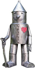 Tin Man Metal Garden Ornaments, Garden Sculptures & Statues, Tall Tins Woodsman 