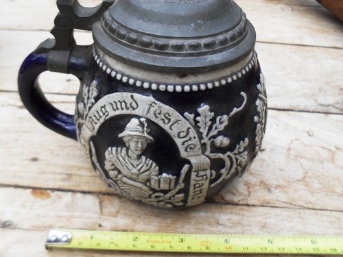 Vintage german salt glaze beer - salt,