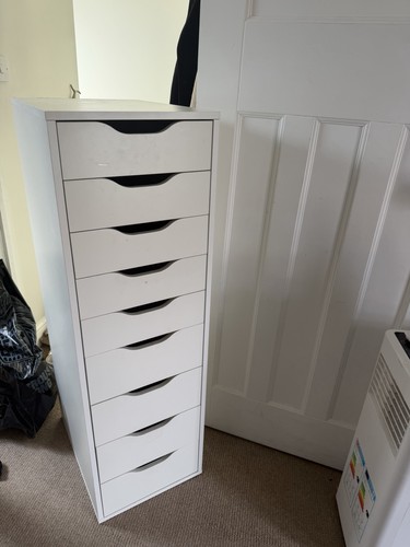 Ikea alex drawer white - 9-drawer,
