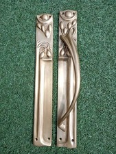 Art Nouveau Solid Brass Door
