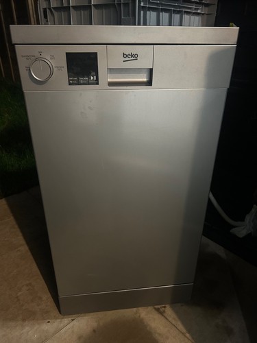Beko slimline dishwasher grey - slimline,