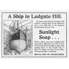 SUNLIGHT SOAP A Ship in