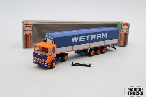Herpa scania 142m semi - herpa, wetram