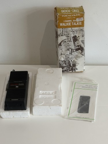Vintage realistic trc 1006 - realistic, trc-1006
