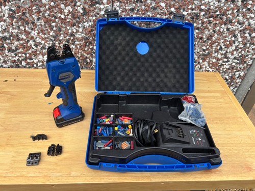 Klauke crimping tool - crimping,