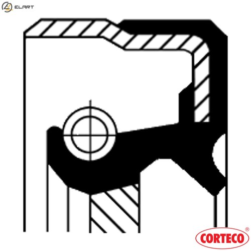 Shaft seal crankshaft - seal,