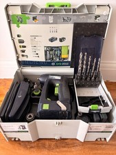 Festool C12 Drill with 2x