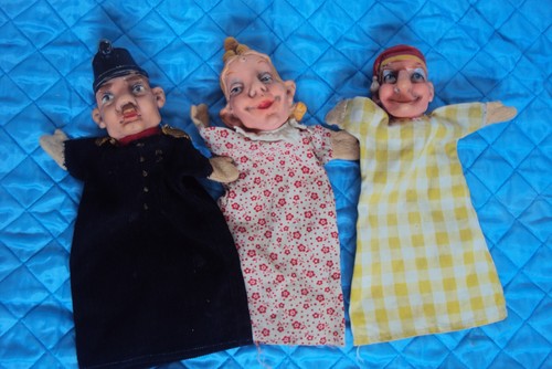 Vintage rubber head hand - rubber,