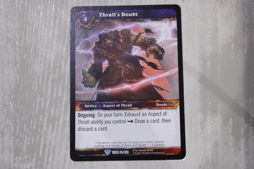 Thrall doubt tcg wow - thrall's,