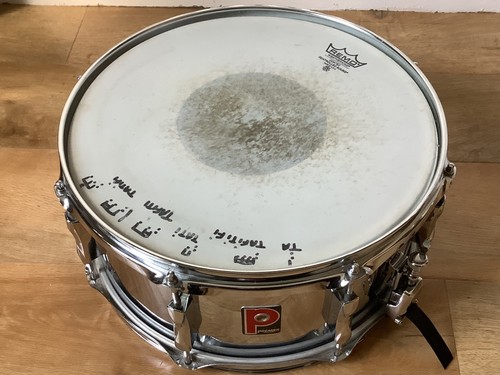 Premier vintage steel snare - premier,