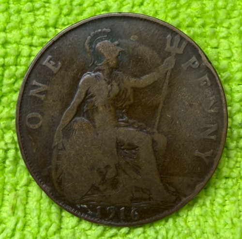 1916 one penny - one,