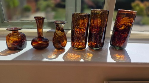 Vintage mdina glass