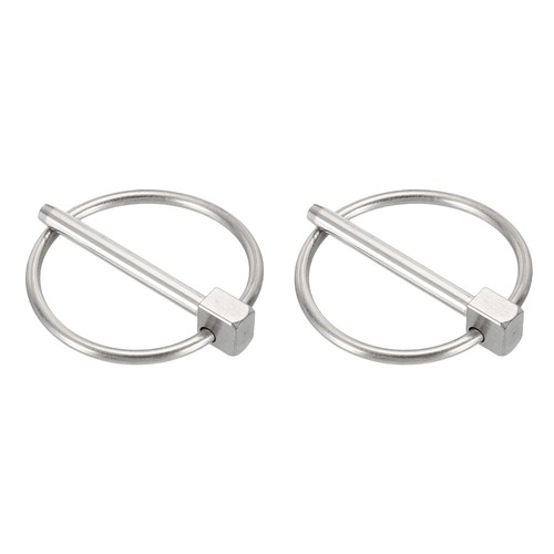 2pcs lynch pin x - (3/16",
