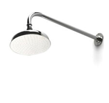 Waterworks Easton 8" Shower Rose , Wall Mounted Arm and Flange Original $2400.00