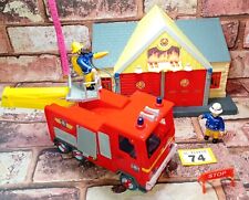 Fireman Sam Fire Station Set & Jupiter Vehicle & Figures Toy Imaginative Play