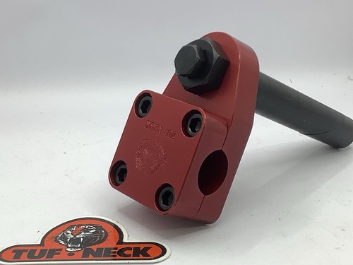 Red tuf neck stamped tiger - 1", tuf-neck
