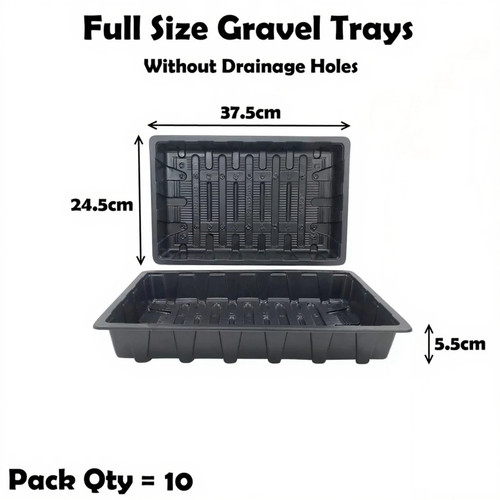 Seed gravel trays full - gravel,