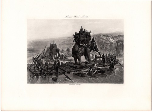 Ancient warrior elephants - ancient,