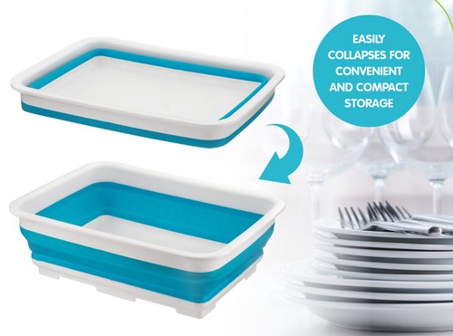 Collapsible washing bowl - up,