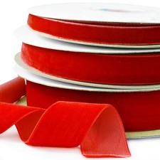 Premium Red Velvet Ribbon