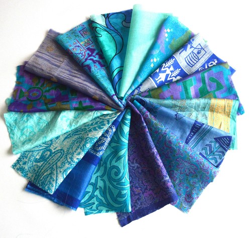 Inch pieces blue - 16,