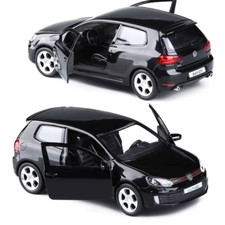 1:36 Scale VW Golf 6 Alloy Diecast Cars Model Toy High Simulation Metal Body Doo