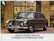 Vanden Plas Princess 1300 1968-70 UK Market Sales Brochure