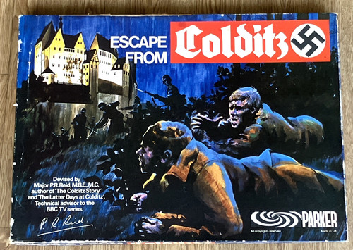 Escape from colditz board game - colditz,