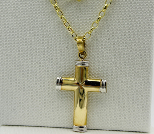 Solid 9ct yellow gold - solid,