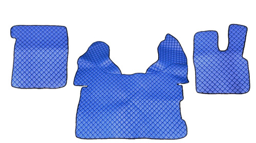 Blue floor mats - blue, eco