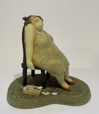 Erica Oller. Happily Dying Of Chocolate Figurine. Bormann Design Inc.2001 